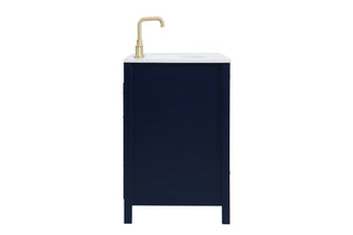 Irene Single Bathroom Vanity in Blue