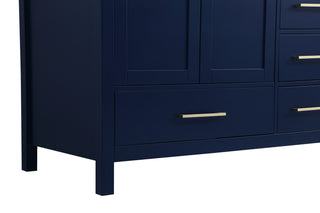 Irene Single Bathroom Vanity in Blue