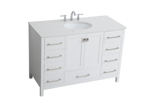 Irene Single Bathroom Vanity in White