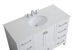 Irene Single Bathroom Vanity in White