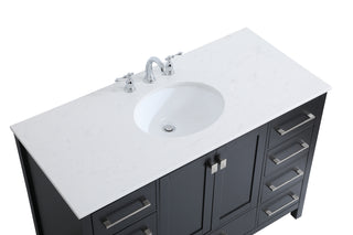 Irene Single Bathroom Vanity in Black