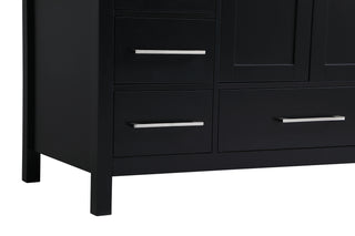 Irene Single Bathroom Vanity in Black