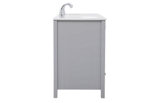 Irene Double Bathroom Vanity in Gray