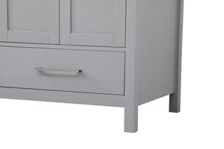 Irene Double Bathroom Vanity in Gray