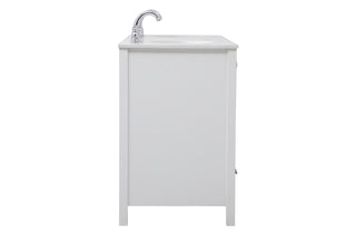 Irene Double Bathroom Vanity in White