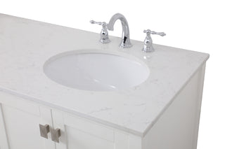 Irene Double Bathroom Vanity in White