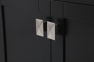 Irene Double Bathroom Vanity in Black