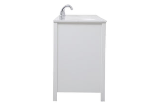 Irene Double Bathroom Vanity in White