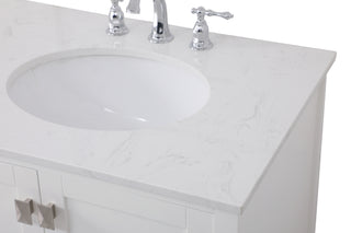 Irene Double Bathroom Vanity in White