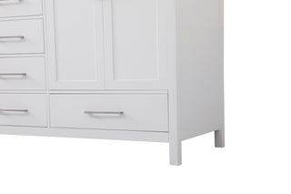 Irene Double Bathroom Vanity in White