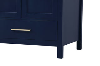 Irene Double Bathroom Vanity in Blue