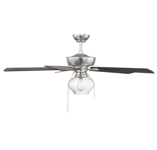 Mceil 52" Ceiling Fan in Brushed Nickel