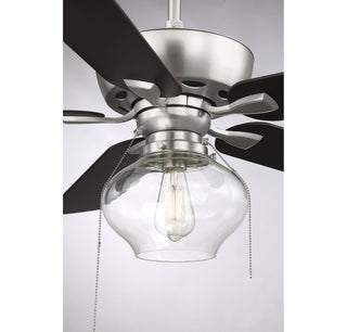 Mceil 52" Ceiling Fan in Brushed Nickel