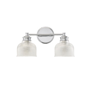 Mbath Two Light Bathroom Vanity in Chrome