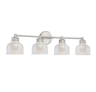 Mbath Four Light Bathroom Vanity in Brushed Nickel