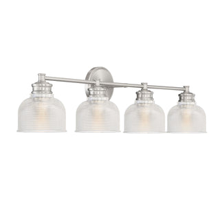 Mbath Four Light Bathroom Vanity in Brushed Nickel