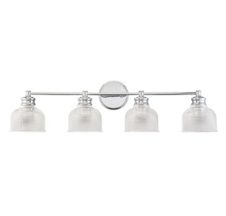Mbath Four Light Bathroom Vanity in Chrome