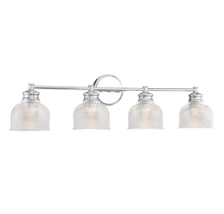 Mbath Four Light Bathroom Vanity in Chrome