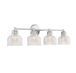 Mbath Four Light Bathroom Vanity in Chrome