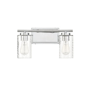 Mbath Two Light Bathroom Vanity in Chrome