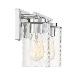 Mbath Two Light Bathroom Vanity in Chrome