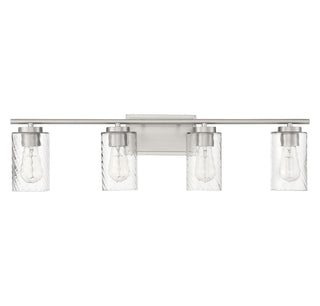 Mbath Four Light Bathroom Vanity in Brushed Nickel