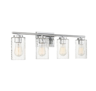 Mbath Four Light Bathroom Vanity in Chrome