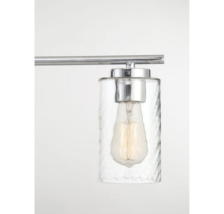 Mbath Four Light Bathroom Vanity in Chrome