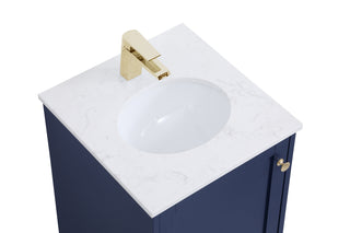 Sommerville Single Bathroom Vanity in Blue