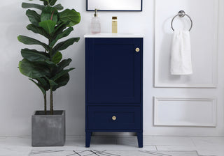 Sommerville Single Bathroom Vanity in Blue