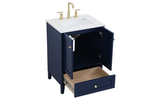 Sommerville Single Bathroom Vanity in Blue