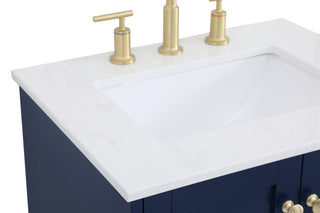 Sommerville Single Bathroom Vanity in Blue