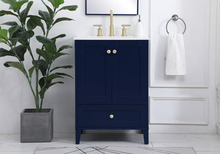 Sommerville Single Bathroom Vanity in Blue