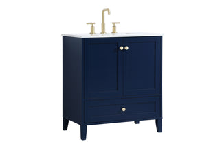 Sommerville Single Bathroom Vanity in Blue
