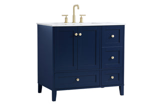 Sommerville Single Bathroom Vanity in Blue