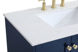 Sommerville Single Bathroom Vanity in Blue