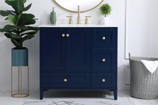 Sommerville Single Bathroom Vanity in Blue