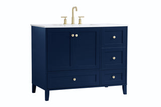 Sommerville Single Bathroom Vanity in Blue