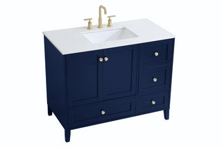 Sommerville Single Bathroom Vanity in Blue