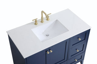 Sommerville Single Bathroom Vanity in Blue