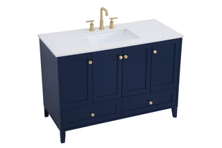 Sommerville Single Bathroom Vanity in Blue