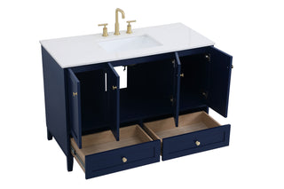 Sommerville Single Bathroom Vanity in Blue