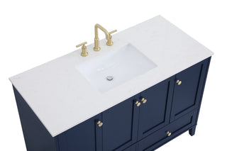 Sommerville Single Bathroom Vanity in Blue