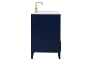 Sommerville Double Bathroom Vanity in Blue
