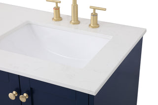 Sommerville Double Bathroom Vanity in Blue