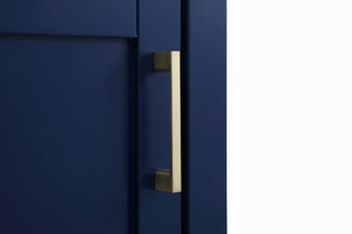 Aubrey Single Bathroom Vanity in Blue
