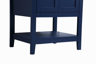 Aubrey Single Bathroom Vanity in Blue