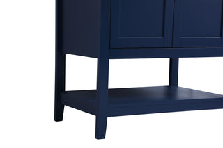 Aubrey Single Bathroom Vanity in Blue