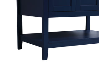 Aubrey Single Bathroom Vanity in Blue