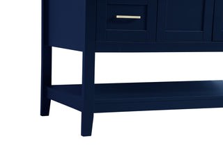 Aubrey Single Bathroom Vanity in Blue